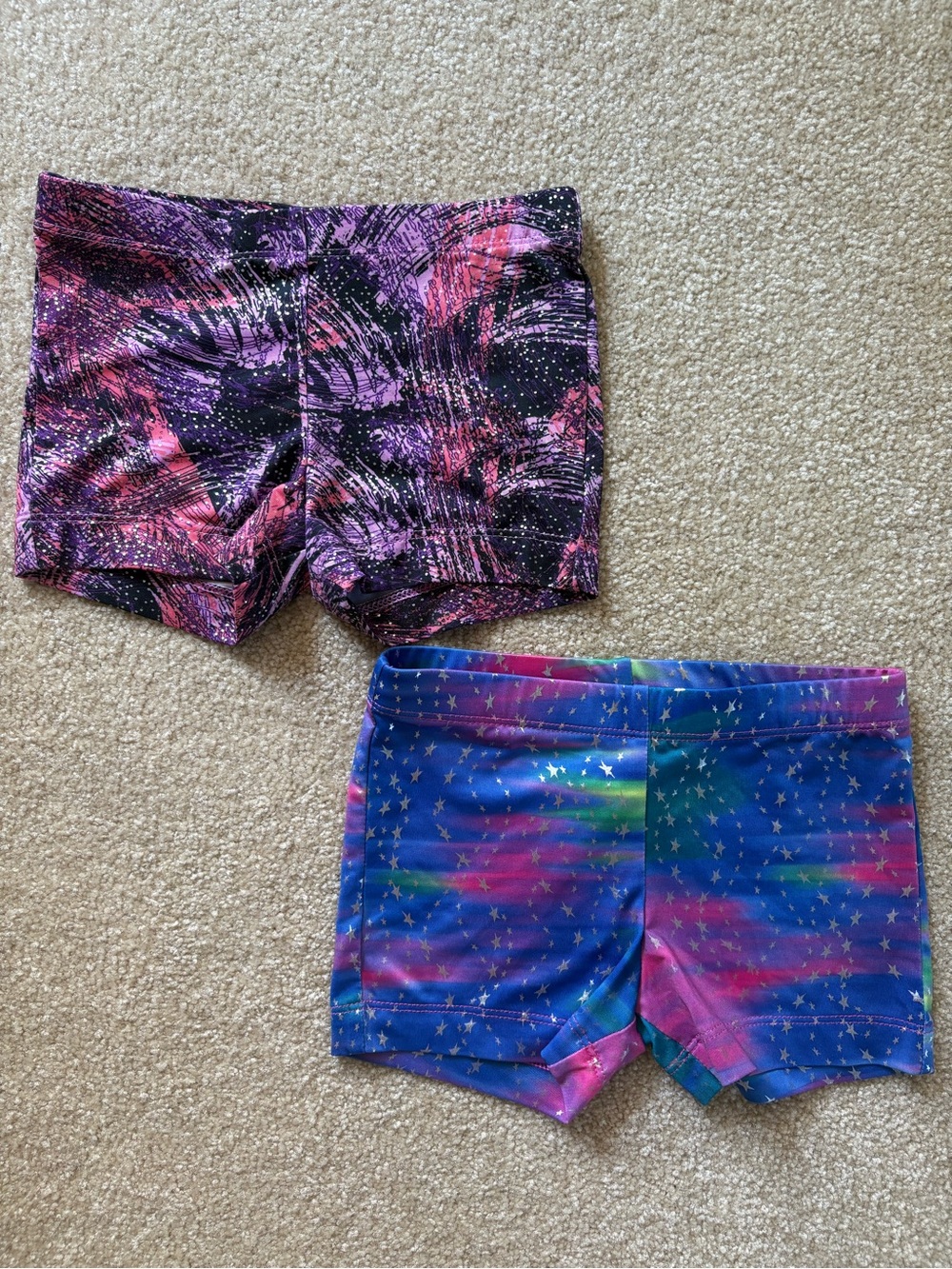 FUTURE STAR BY CAPEZIO Dance/Gymnastics Shorts - pair of - 2 Size XS